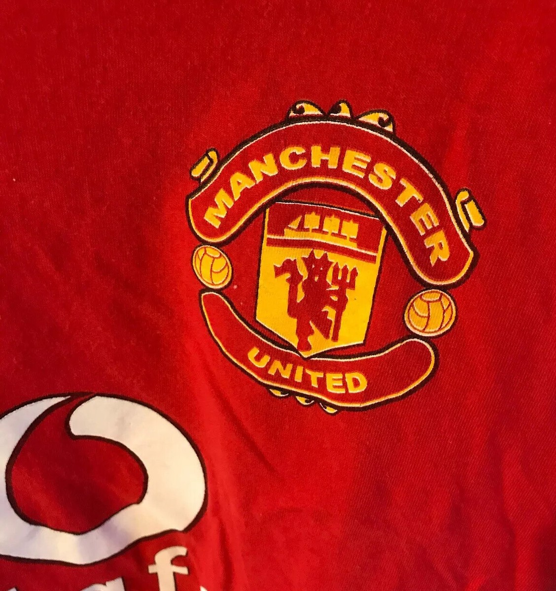 Manchester United 02-04 NIKE Home Football T Shirt Men's
