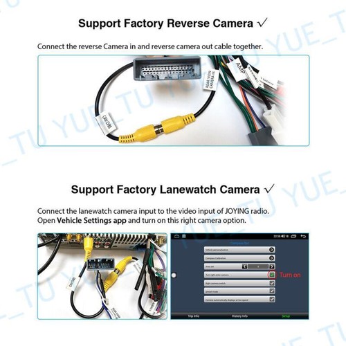 16Pin for Honda Civic CRV 2016~21 w/AMP Radio Stereo Power Harness Cable Wire - 第 5/6 張圖片