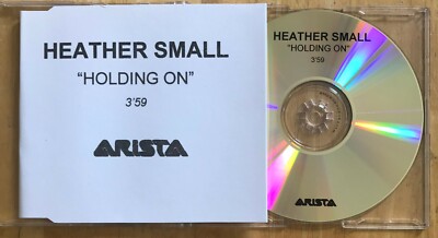Heather Small 'Holding On' CD Promo Demo Single Arista 2000