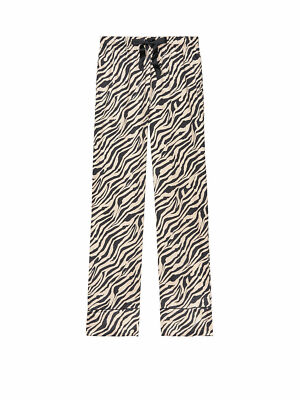 Victoria's Secret Afterhours ZEBRA Silky Satin SEXY  Pajama Pants XS