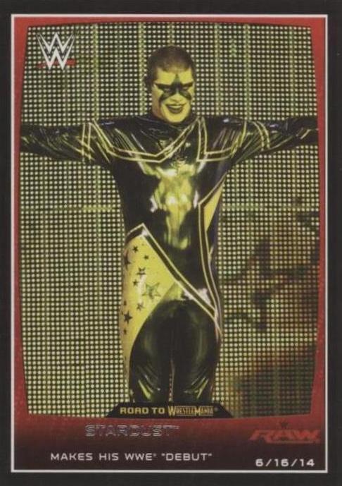 2015 Topps WWE Road to Wrestlemania - Stardust #28 - 1 of 1