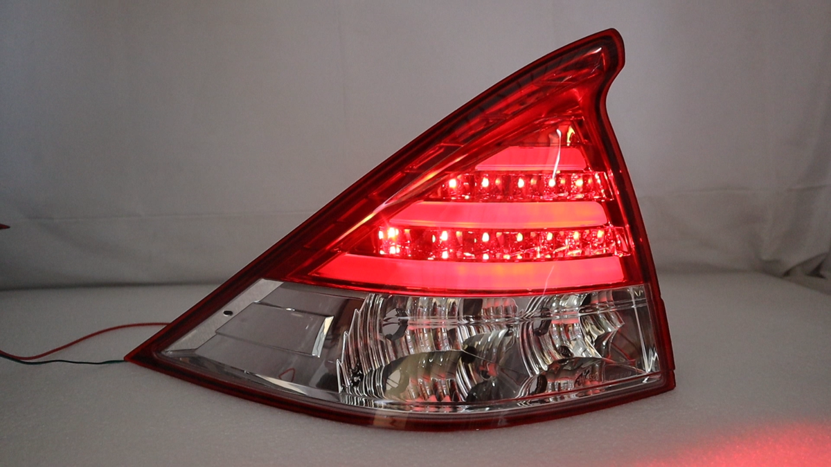 New Led Tail Light Lamp Red Clear For 2009 2010 11~2015 Honda