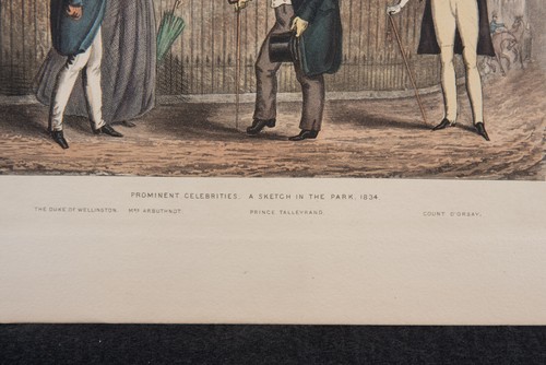 Libro raro antiguo estampado a mano caricatura del siglo XIX sociedad del humor Reino Unido 31 - Imagen 3 de 5