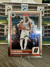 Kevin Durant Silver Prizm JUMBO 2023-24 Panini Hoops Premium Stock #5 Oversized