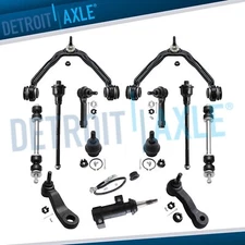 13pc Front Upper Control Arms Tierod Suspension Kit for Avalanche Silverado 1500