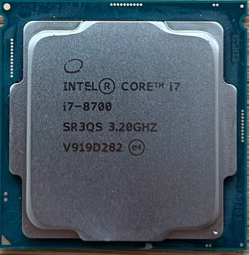Intel Core i7-8700 3,20GHz CPU Core Prozessor