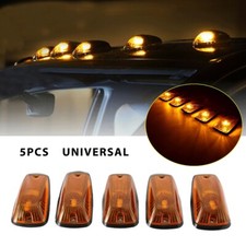 5pcs Amber Led Cab Roof Marker Light Kit For Ford F-150 F-250 F-350 Super Duty