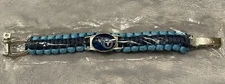 Tennessee Titans Paracord Survival Bracelet 9 Inch Alloy Closure 