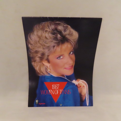 5 Calendars Vintage Women of Tennis WTA 1986 to 1990 Navratilova Evert Sabatini - Picture 3 of 8