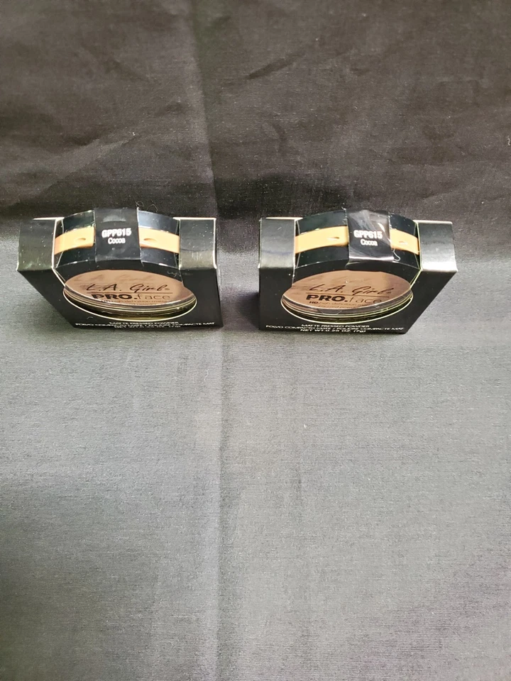 L.A. Girl HD Pro Face Matte Pressed Powder - GPP615 Cocoa (2 Pack) - Image 2 of 2