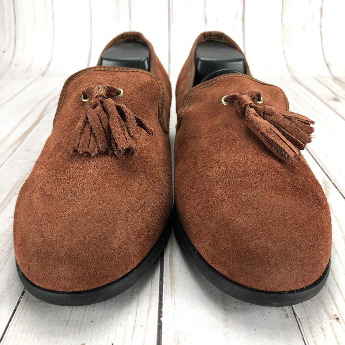 Duke + Dexter Men\'s Expresso Genuine Leather Tassel Loafers Duke + Dexter Men main image 4