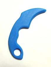 Karambit Knife Training Ice Blue Kerambit Practice Knives Kali Replica