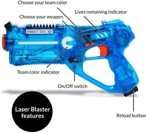 dynasty toys family laser tag set