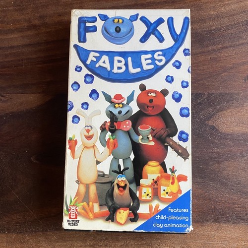Foxy Fables (VHS, 1989) Claymation Hi-Tops Video Kids Cartoon Vintage - Picture 2 of 4