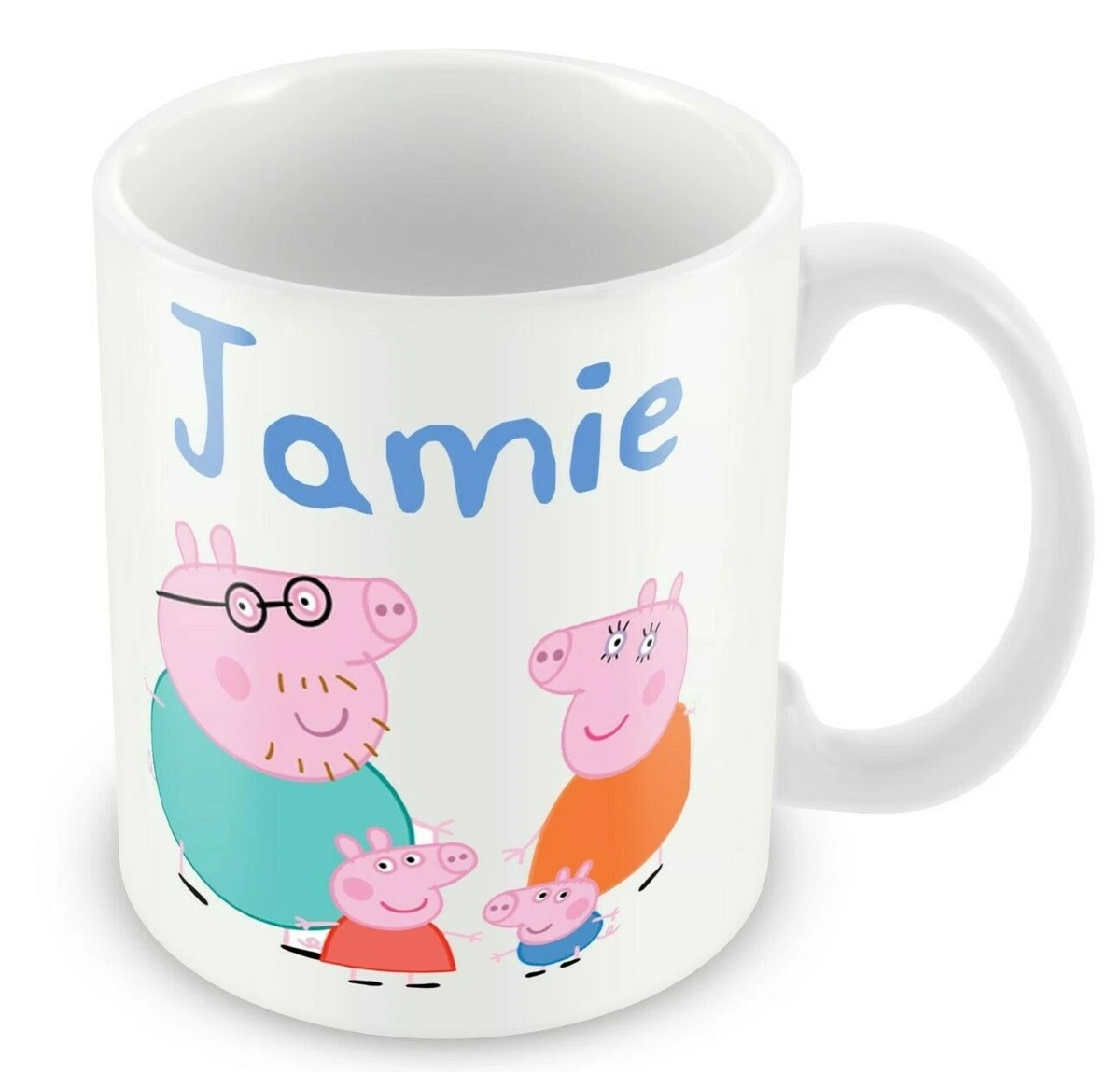 Peppa Pig Family Photo 11 oz Ceramic Mug Peppa Pig Family Photo