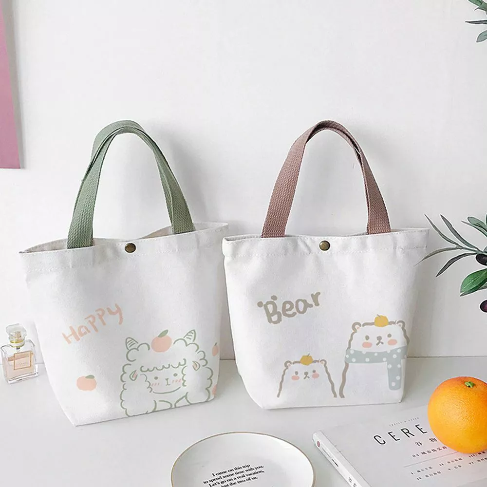 fashion canvas tote bag