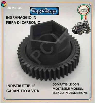 Peg Perego motoriduttore ingranaggio ricambio Gaucho Corral Ranger Polaris TRex