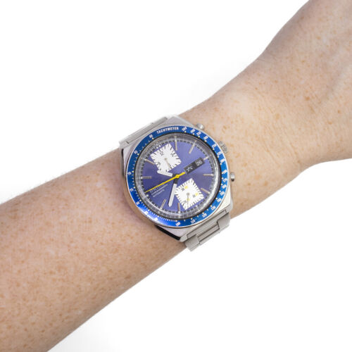 Reloj Seiko 6138-0030 Kakume Cronógrafo Tío Seiko Banda Fecha Día Japonés #6... - Imagen 2 de 9