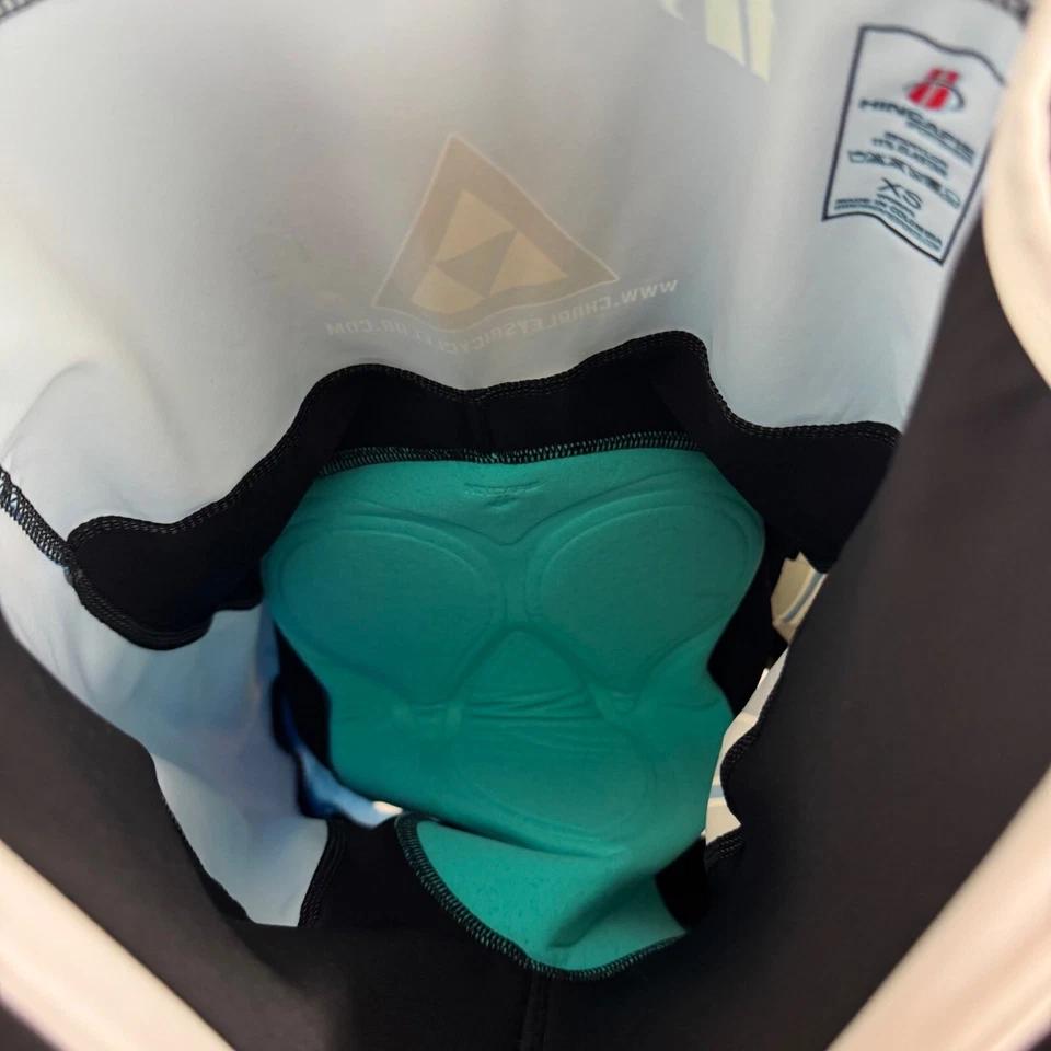 NUEVO CON ETIQUETAS CBL Mujer Velocity Culotte con tirantes Talla XS Hincapie Acolchado Ciclismo Bicicleta Atleta Foto 3 de 4