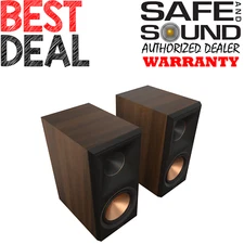 KLIPSCH RP600M II BOOKSHELF SPEAKERS - WALNUT | RP-600M II (PAIR)