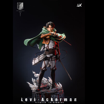 LX Studios Attack On Titan Levi·Ackerman Resin Model In Stock 1/3