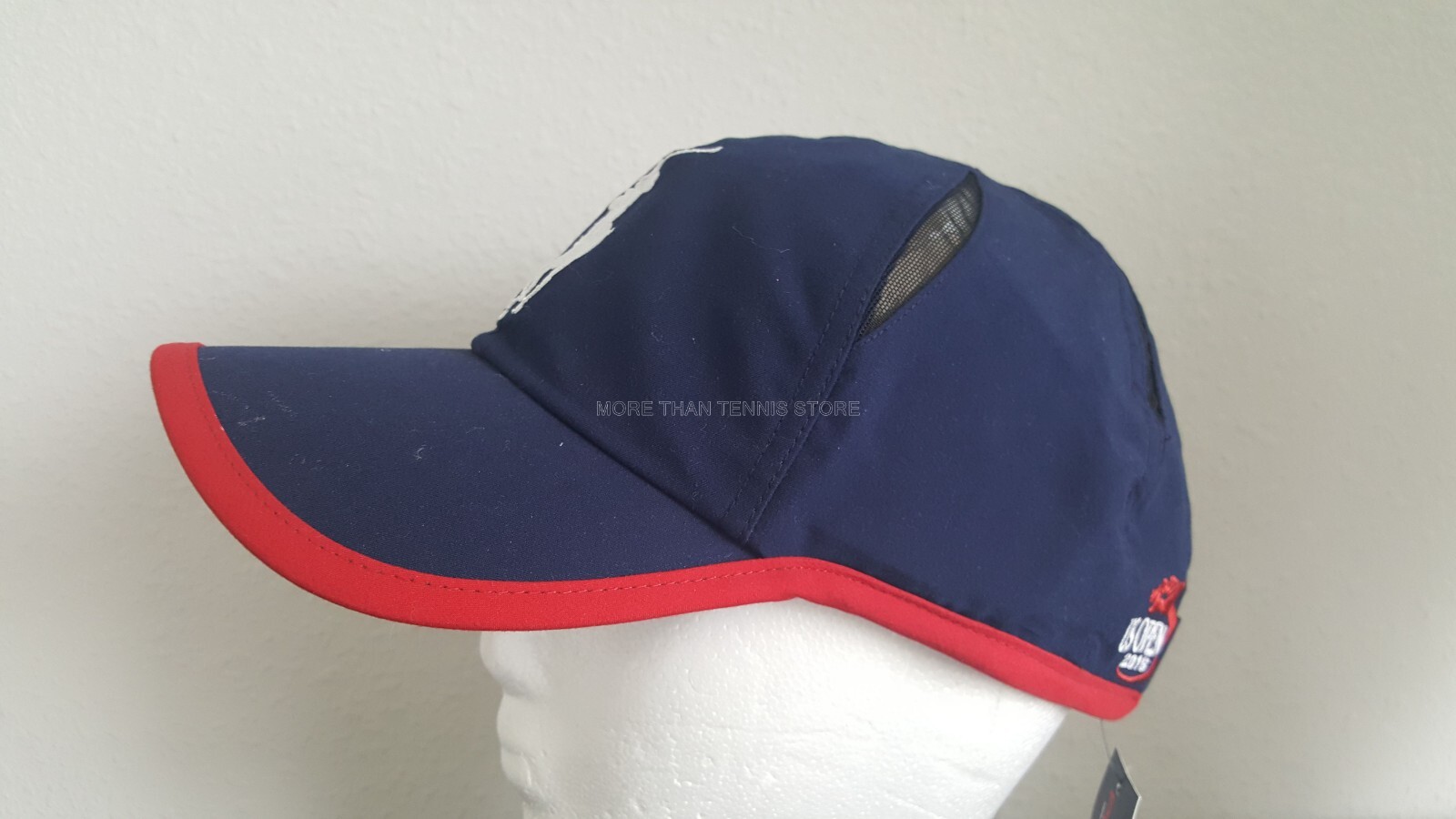 Cappello berretto unisex Polo Ralph Lauren US Open 2015 grande pony blu navy