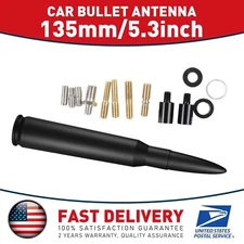5.3" Bullet Style 0.5 Cal Black Antenna Mast for 2006-2010 HUMMER H3 Accessories