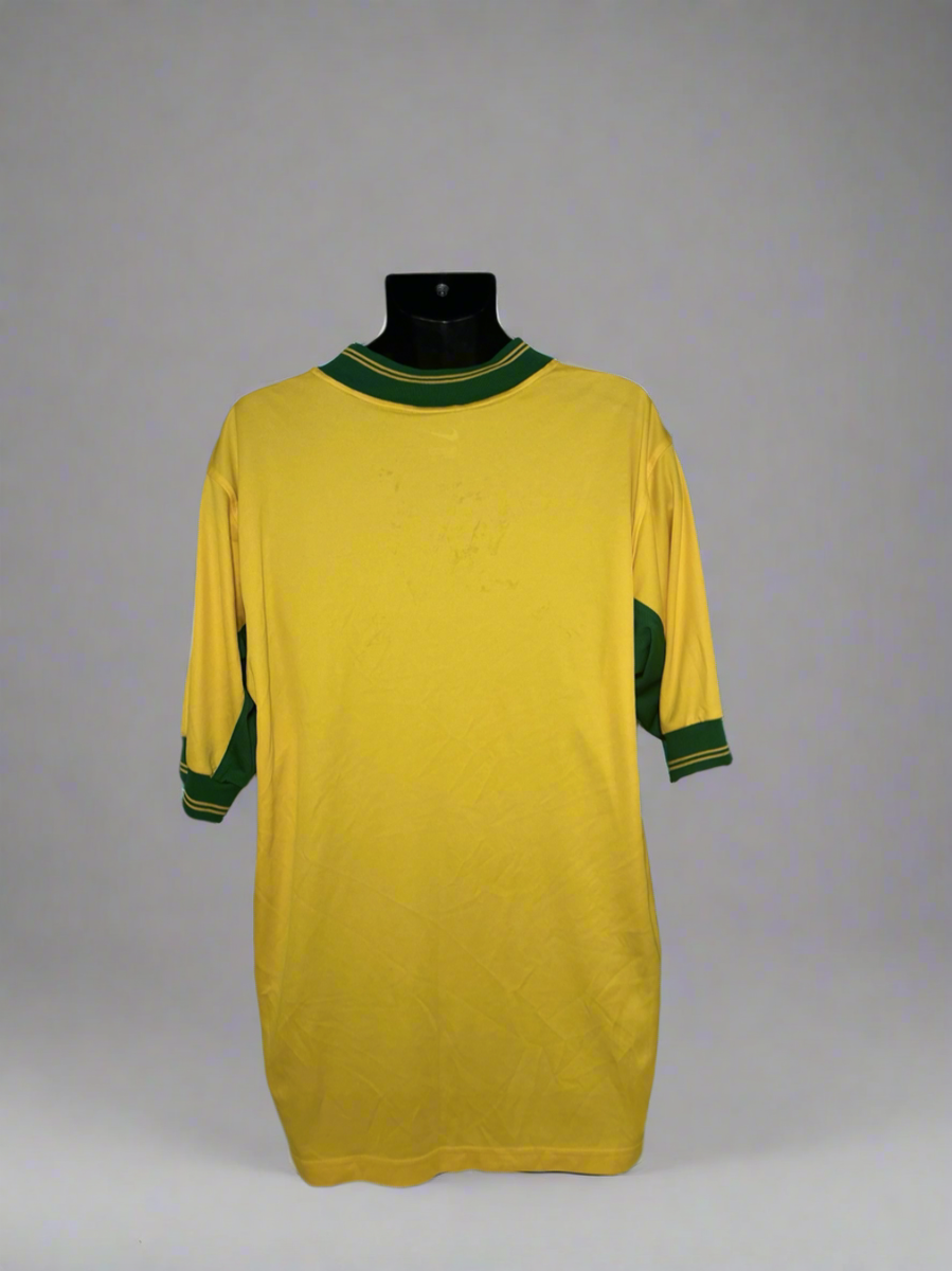 1998-1999 Brazil (CBF) TRAINING Kit Soccer Jersey Shirt Nike XL