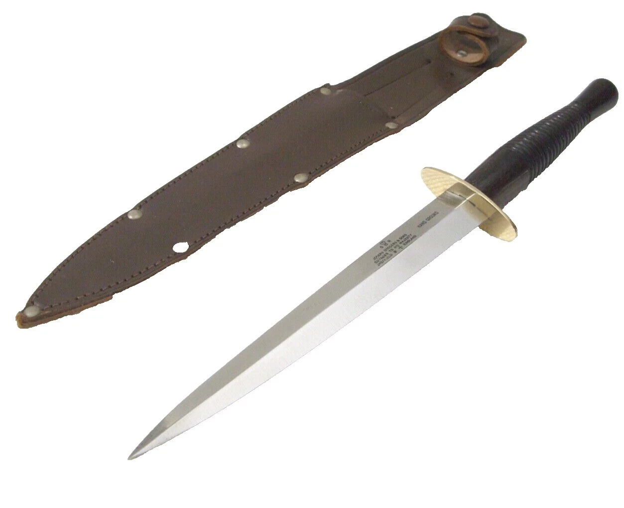 Carbon Steel Blade Encapsulated Collectible Vintage Factory Manufactured Fixed Blade Knives