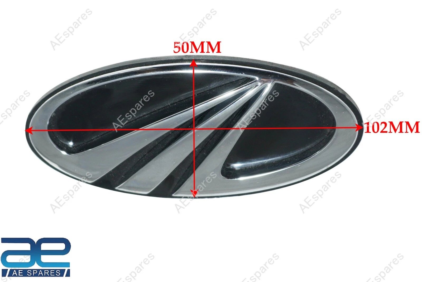 OEM Front Grill logo Badge Adhesive For Mahindra Tractor 007505310C1 view 2