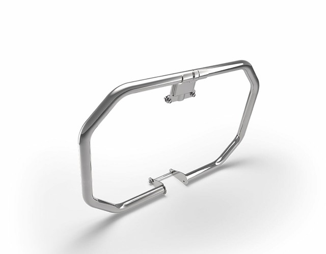 Royal Enfield Bullet Trials Octagon Engine Guard Chrome eBay