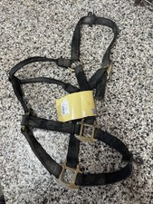 Hamilton Nylon Halter Black Full Size Horse 10AVBK Comfort Quality Style