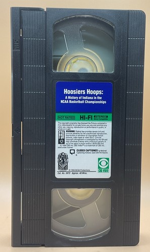 Hoosier Hoops: A History of Indiana in the NCAA Championships VHS 1994 - 第 3/3 張圖片