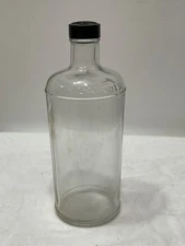 Vintage 1950s Lavoris Company Mouthwash Glass Bottle