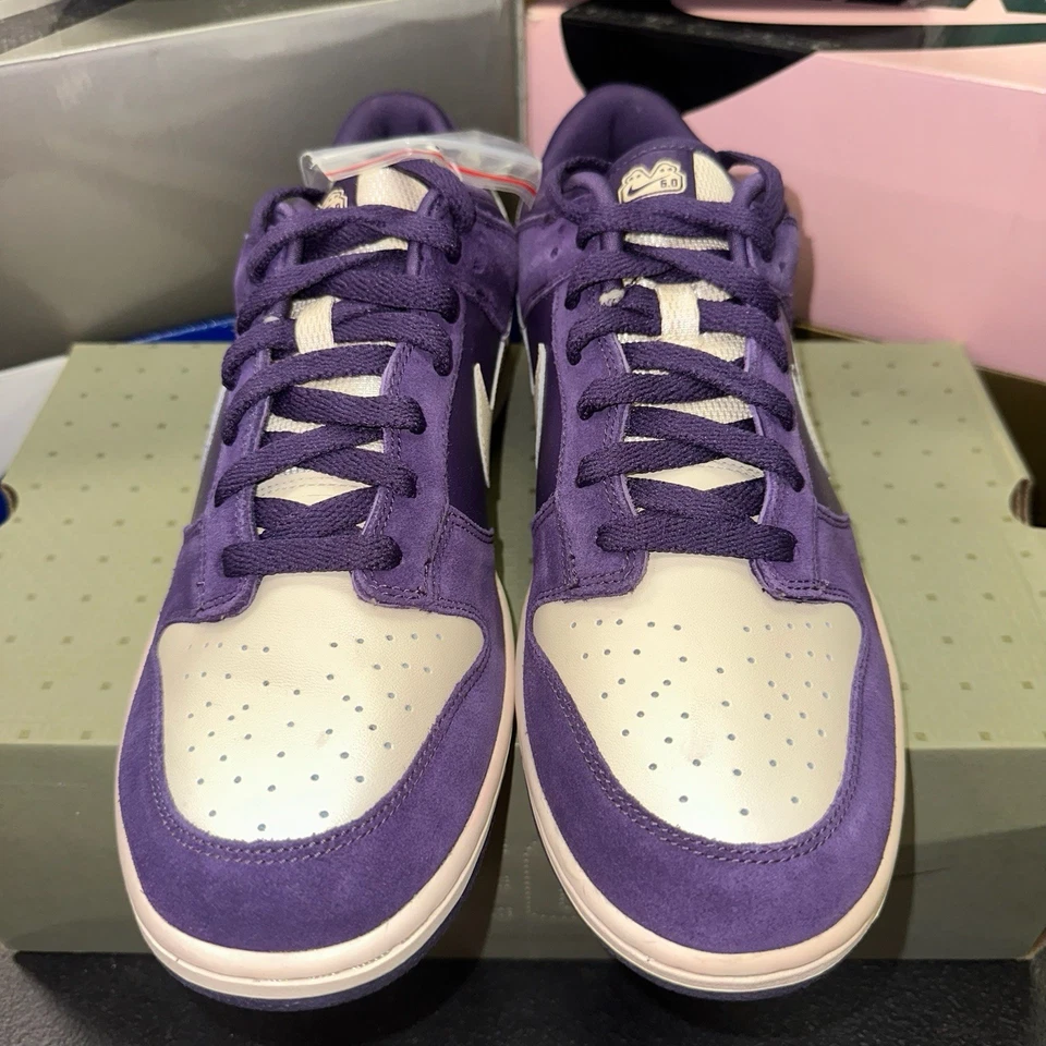 Talla 10.5 - Nike Dunk NKE Low Quasar púrpura 314142-511 Foto 4 de 4