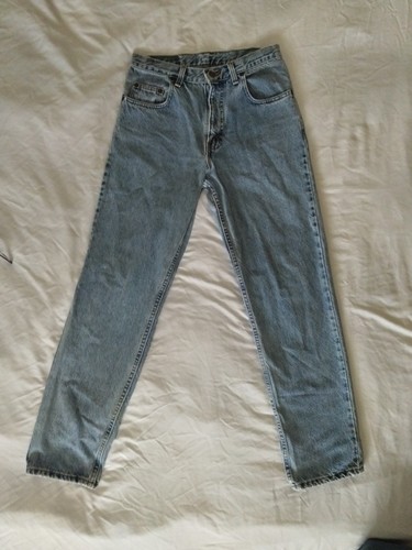 Arizona Jean Company, Men's Size 30 X 32 Straight Leg USA Made Blue Jeans.