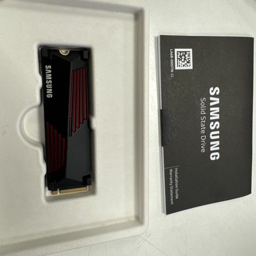 SAMSUNG MZ-V9P2T0GW 990 PRO avec dissipateur thermique SSD 2 To PCIe 4.0 M.2 interne SolidL - Photo 5/6