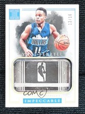 2016-17 Panini Impeccable NBA Logo Silver /16 Yogi Ferrell #83 Rookie RC