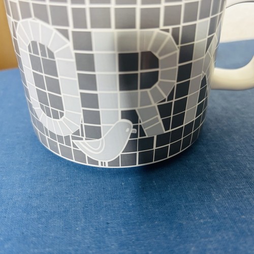 Starbucks New York City Mug Subway Tile Gray & Yellow Coffee Tea Cup 12 oz - Picture 8 of 8