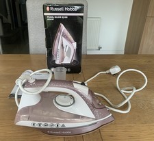 Russell Hobbs Steam Iron Pearl Glide, 2600W, Advanced Ceramic Soleplate - 23972