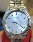 Vintage Seiko/Seiko Lord Matic LM 5606 23J SS Automatic Japan Mens Watch