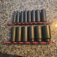Wright Tool 6 Point Deep Impact Socket Set 14 Piece 12 Drive Sae 407 New Open Wright Tool 6 Point Deep Impact Socket Set 14 Piece 12 Drive Sae 407 New Open