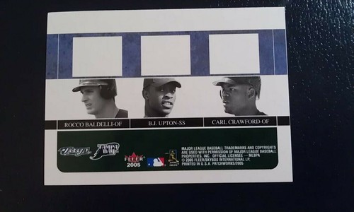 Orlando Hudson Vernon Wells Alex Rios Rocco Baldelli BJ Upton Carl Crawford - Picture 2 of 3