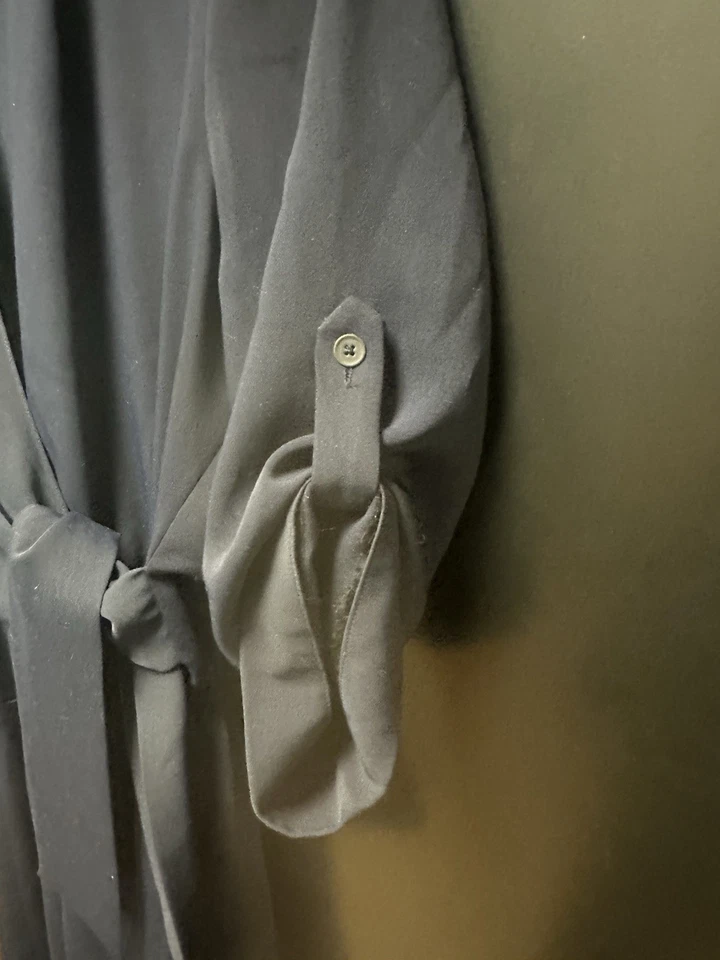 Vestido envolvente para mujer Elie Tahari talla 4 mangas 3/4 usado excelente estado Foto 4 de 4