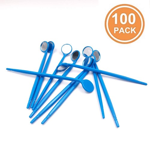 100pcs Disposable Dental Exam Mouth Mirrors Oral Dental Mirror Plastic Dental... - Picture 9 of 9