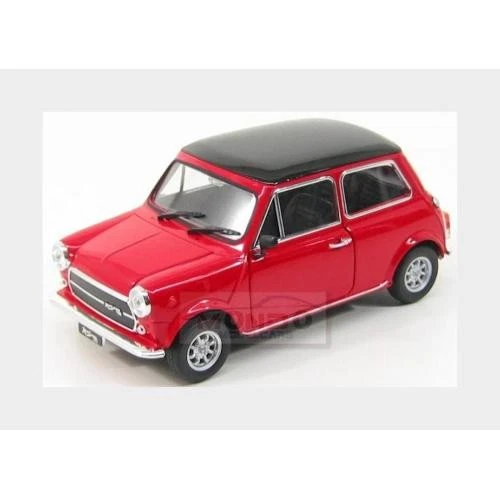 1:24 WELLY Mini Cooper 1.3 1970 Red Black WE22496R - Immagine 2 di 2