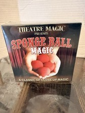 Theatre Magic Sponge Ball Trick w/ DVD - Classic Close-Up Magic Set New