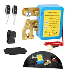  Remote Battery Disconnect Switch 12V 240A Kill 240A with High Installation