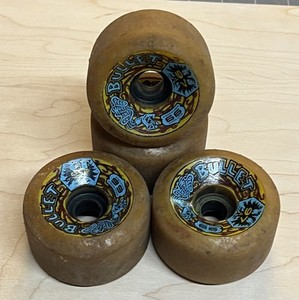 Roues De Skateboard Vintage Santa Cruz Bullet 95A – NOS (New Old Stock)