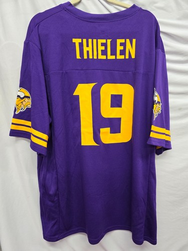 NFL Minnesota Vikings Men's #19 Adam Thielan Regal Purple Home Jersey - 第 3/10 張圖片